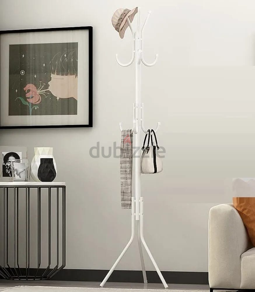 Rack, Metal Tree Stand with 12 Hooks Free Standing Coat Hanger Pole Coat  Rack Stand for Living Room Clothes Purse Entryway Jacket Blue - Walmart.com